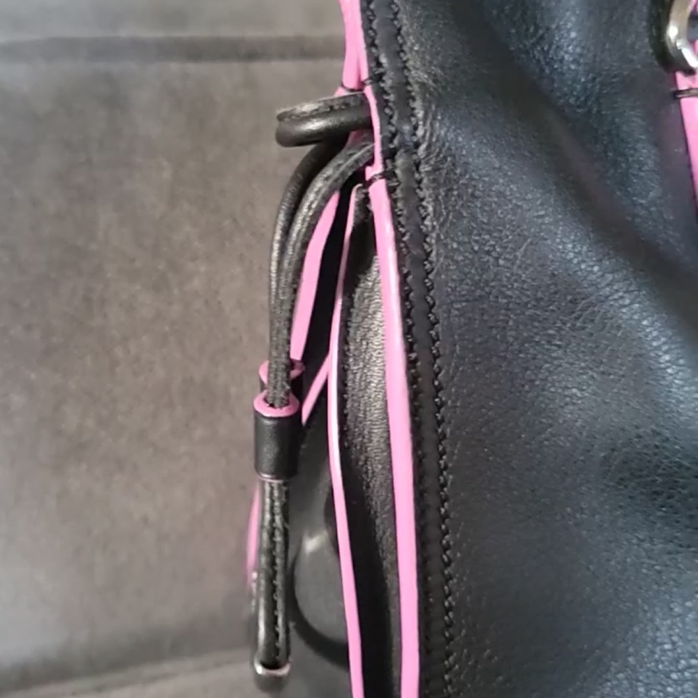 Loewe Flamenco Black and Pink Mini Bag - Picture 11 of 11